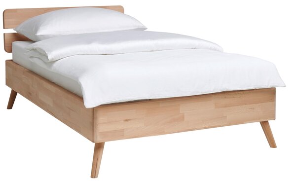POSTEL, 90/200 cm jádrový buk MID.YOU - Jednolůžkové postele, Online Only