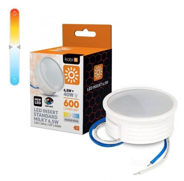 LED žárovka INSERT 6,5W 4000K 230V
