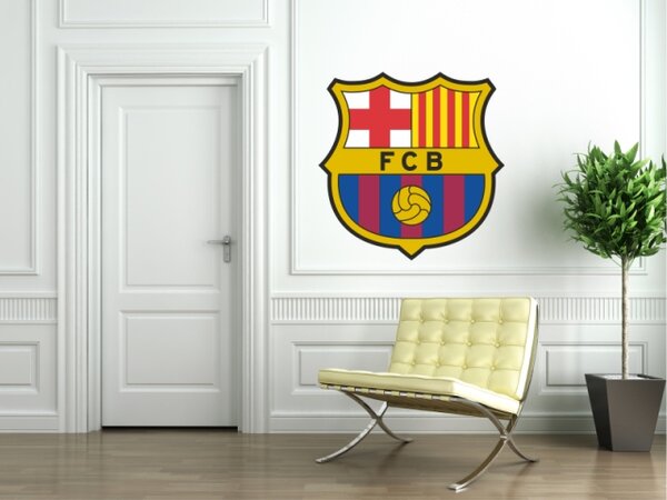 Samolepky na stěnu - FC Barcelona - dekorace-steny.cz - 40 x 40 cm - 617
