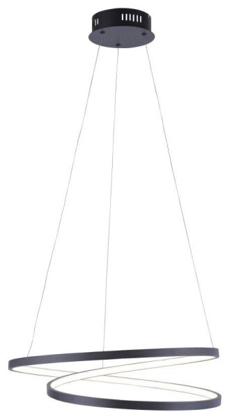 Paul Neuhaus 2472-18 - LED Stmívatelný lustr na lanku ROMAN LED/30W/230V černá