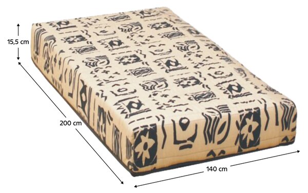KONDELA Matrace, pružinová, 140x200, FUTON ARONA