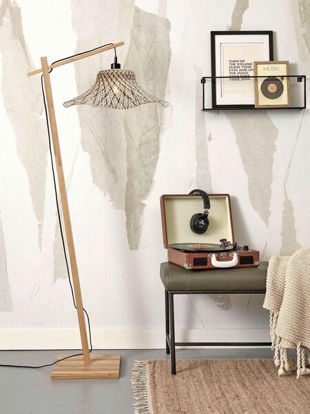 STOJACÍ LAMPA, 77/50/150 cm Good & Mojo - Online Only svítidla, Online Only