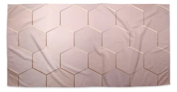 Sablio Ručník Rose gold - 30x50 cm