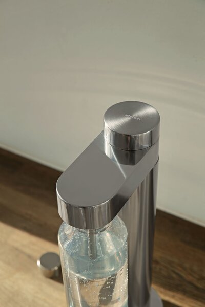 Výrobník perlivé vody s lahví Brus Stelton Steel
