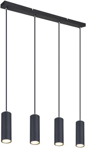 Globo Lighting Robby závěsné svítidlo 4x35 W černá 57911-4HB