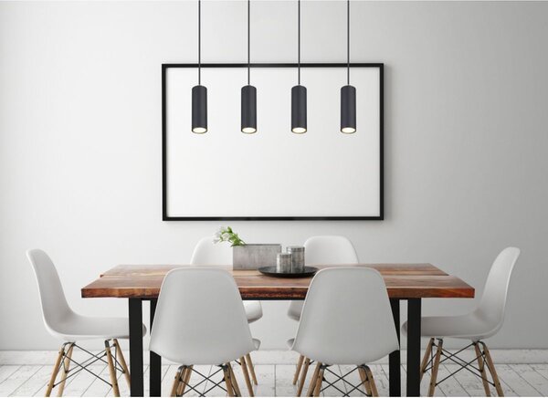 Globo Lighting Robby závěsné svítidlo 4x35 W černá 57911-4HB