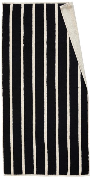 OSUŠKA DO SPRCHY, 70/140 cm, černá, ecru Dieter Knoll - Osušky
