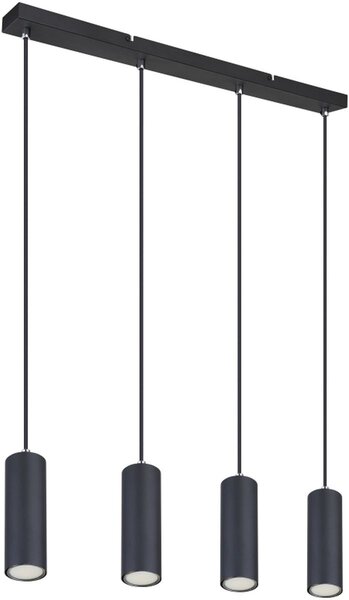 Globo Lighting Robby závěsné svítidlo 4x35 W černá 57911-4HB