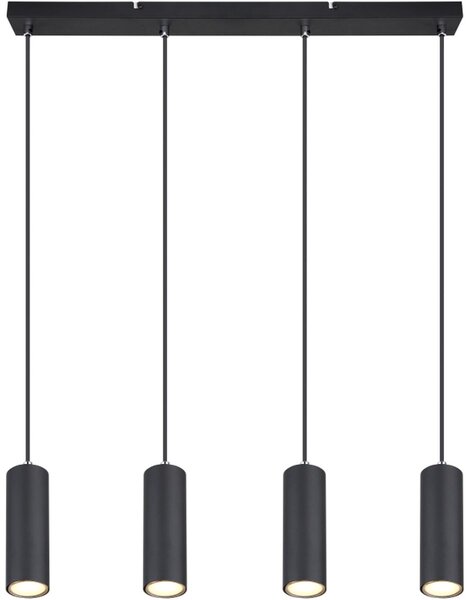 Globo Lighting Robby závěsné svítidlo 4x35 W černá 57911-4HB