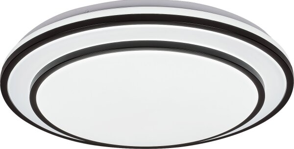 Rabalux 2130 - LED Stmívatelné stropní svítidlo LUPITA LED/40W/230V černá + DO