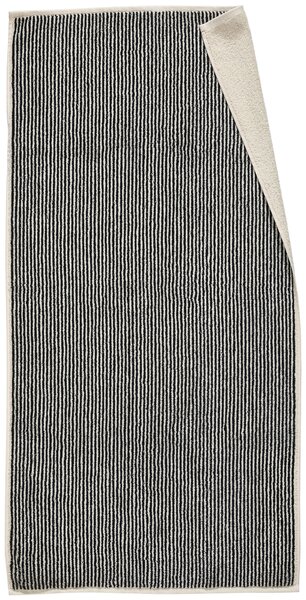 OSUŠKA DO SPRCHY, 70/140 cm, černá, ecru Dieter Knoll - Osušky