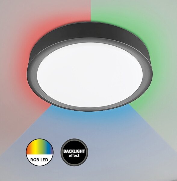 Rabalux - LED RGB Stmívatelné stropní svítidlo se senzorem LED/28W/230V + DO