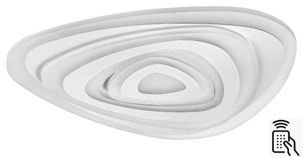 Rabalux 3099 LED stropní svítidlo Taneli 1x51W | 3685lm | 3000-6500K - CCT, stmívatelné, dálkové ovládání, bílá