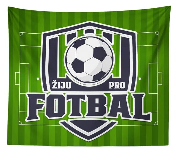 Sablio Deka Žiju pro fotbal: 150x120 cm