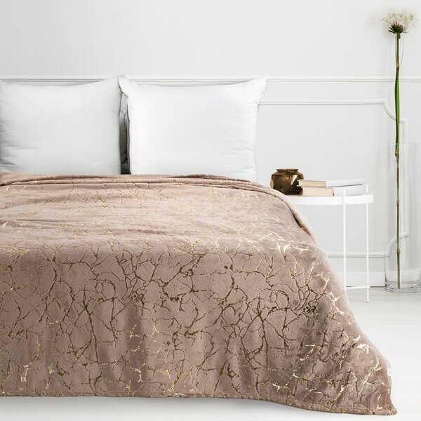 DEKA GLAMO 200X150 CM BÉŽOVÁ