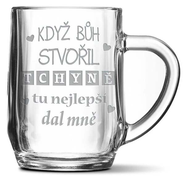 Sablio Půllitr Když Bůh stvořil tchyně tu nejlepší dal mně: 0,5