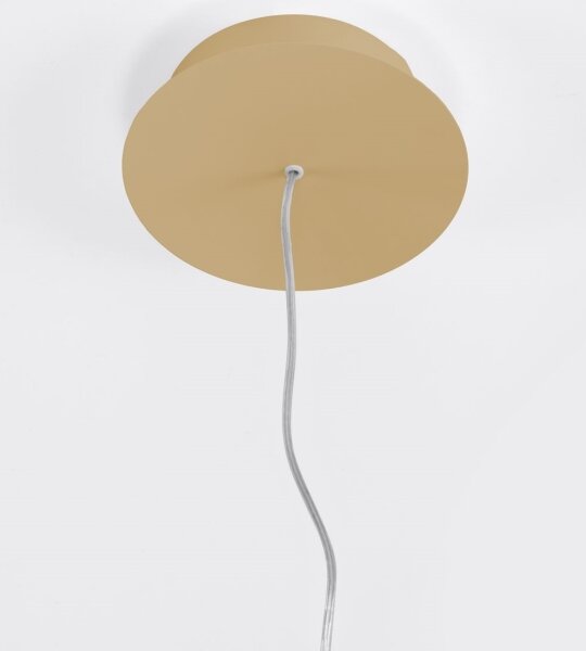 Thoro TH.217 - LED Lustr na lanku RIO LED/30W/230V CRI95 4000K pr. 55 cm zlatá