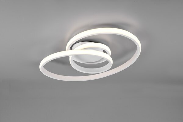 Trio R62751131 LED přisazené stropní svítidlo Sansa 1x18,5W | 2150lm | 4000K - 3 fázové stmívání, bílá