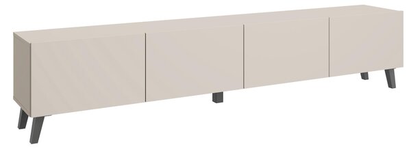 NÍZKÁ KOMODA, béžová, kašmírová, 190/40/32 cm P & B - TV stolky & komody pod TV, Online Only