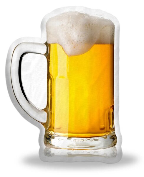 Sablio 3D polštář ve tvaru Pivo