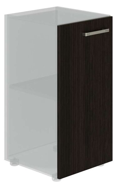 Dveře na skříň TopOffice 39,9 x 40,4 x 80 cm, levé, wenge