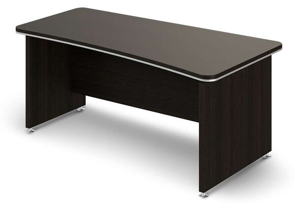 Ergonomický stůl TopOffice 180 x 94,8 cm, pravý, wenge