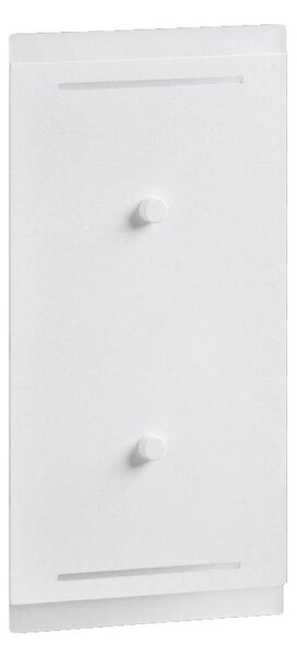 Telefunken 307706TF - LED Venkovní nástěnné svítidlo 2xLED/3W/230V IP44 bílá