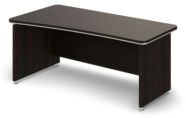 Ergonomický stůl TopOffice 180 x 94,8 cm, levý, wenge
