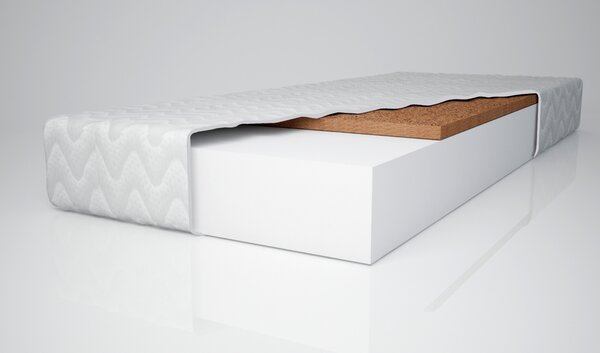 Eureka Pěnová matrace s kokosem "MARGO Premium” 21cm 140 x 200 Bílá