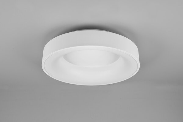 Trio 671210131 LED přisazené stropní svítidlo Girona 1x27W | SMD | 3000lm | 4000K - 3 fázové stmívání, matná bílá