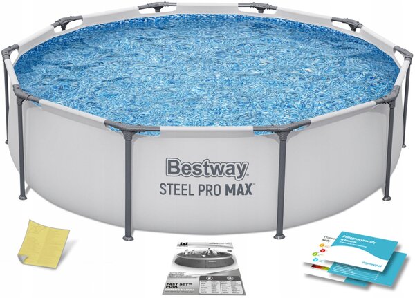 BESTWAY BAZÉN STEEL PRO MAX, 305 x 76 CM