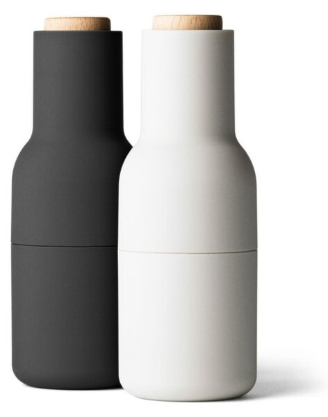 Audo (Menu) Mlýnky na sůl a pepř Bottle Grinder, set 2ks, ash-carbon