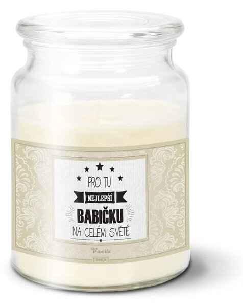 Sablio Svíčka Pro tu nejlepší babičku - 500 g