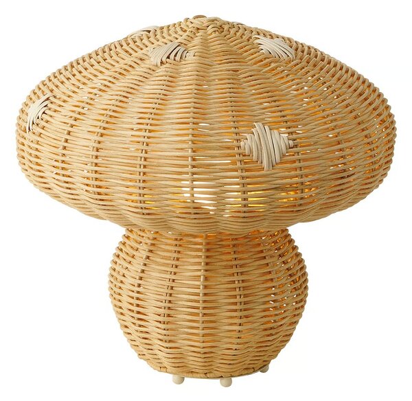 Nordlux 2412765060 Allie, ratanová stolní lampa 1xE27, průměr 30cm