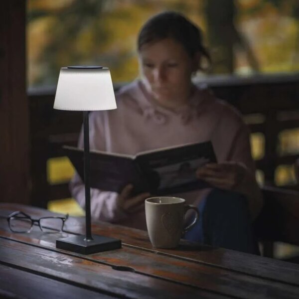 EMOS Z7630B - LED Stmívatelná nabíjecí lampa KATIE LED/4W/10V 1800mAh IP44 černá