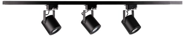 Bodové svítidlo do lištového systému MINOR 3xGU10/10W/230V + 1 m lištový systém