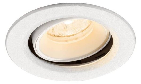 BIG WHITE SLV NUMINOS MOVE XS Stropní vestavné svítidlo, 2700 K, 20°, IP20, kulaté, bílé 1009335