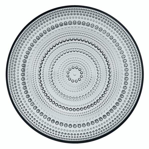 Iittala Talíř Kastehelmi 248 mm, grey