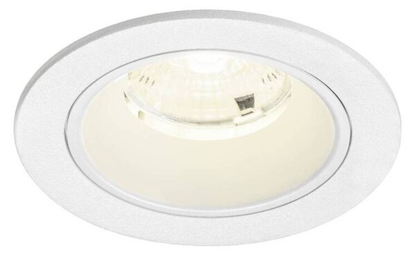 BIG WHITE SLV NUMINOS S Stropní vestavné svítidlo, 4000 K, 55°, IP20, kulaté, bílé 1009485
