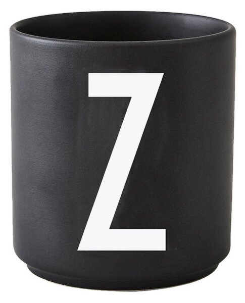 Design Letters Hrnek s písmenem Z, black