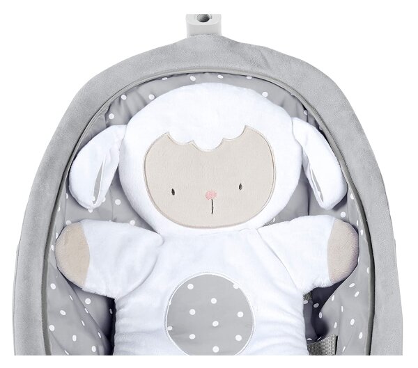 Ingenuity - Dětské houpátko s melodií CUDDLE LAMB 3xLR14