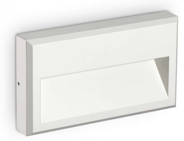 Ideal Lux 268347 LED nástěnné orientační svítidlo Febe 1x6W | 490lm | 3000K | IP65 - bílá