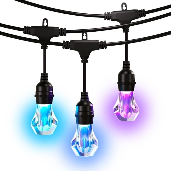 Nanoleaf NF084E00-20SLO- LED RGBWIC Rozšiř. řetěz GIRLANDA 20xLED 15m Wi-Fi IP65
