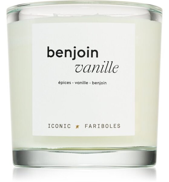 FARIBOLES Iconic Benzoin Vanilla vonná svíčka 400 g