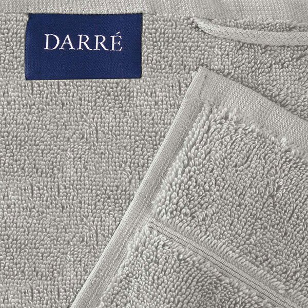 DARRÉ Ručníky a osušky COMFORT DI CASA NUO - světle šedá Velikost: ručníček 30 x 50