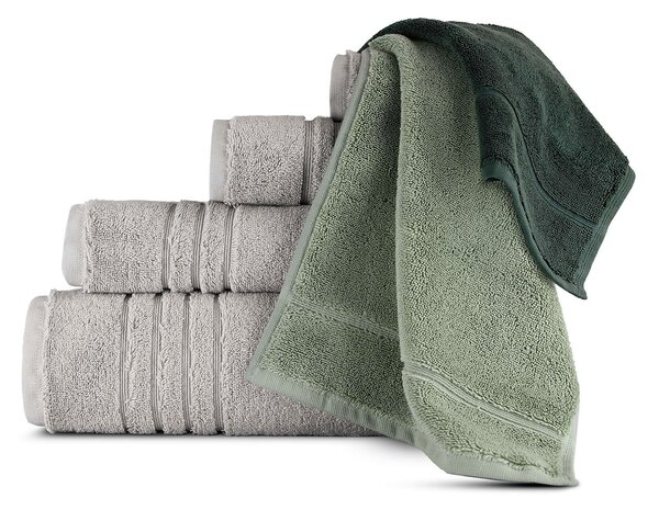 DARRÉ Ručníky a osušky COMFORT DI CASA NUO - světle šedá Velikost: ručníček 30 x 50