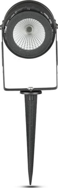 LED Venkovní lampa LED/12W/100-240V IP65 černá - zelené světlo