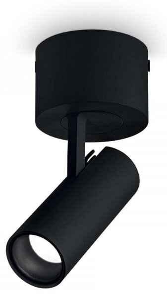 Ideal Lux 268101 LED přisazené stropní bodové svítidlo Play 1x7W | 520lm | 3000K - černá