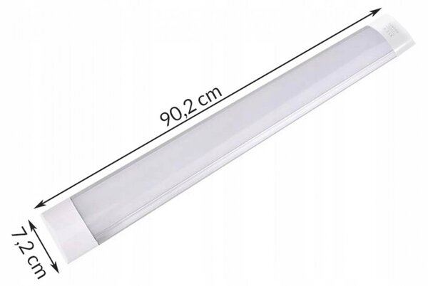 ECOLIGT LED hranolové svítidlo 90 cm 4000K