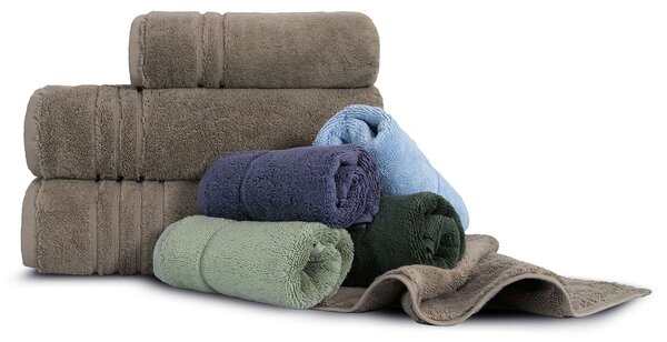 DARRÉ Ručníky a osušky COMFORT DI CASA NUO - hnědá Velikost: ručníček 30 x 50